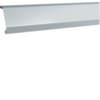 Крышка напольного защитного канала для плоского гибкого короба Hager, 1м, сталь окрашенная, RAL7035 светло-серый